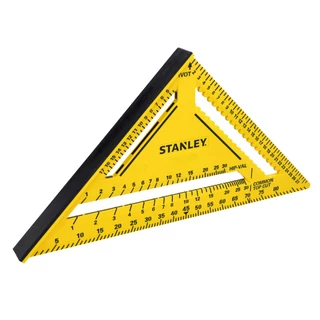 Stanley Dual Colour " speed square" derékszögű háromszög, 300 mm-es méretben.