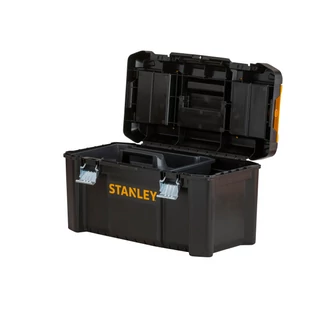 Stanley STST1-75521 19&quot;-os fémcsatos szerszámosláda csavartartóval.