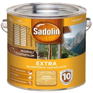 AKZO Sadolin Extra vastaglazúr világostölgy - 2.5L