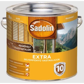 AKZO Sadolin Extra vastaglazúr rusztikus tölgy - 2.5L