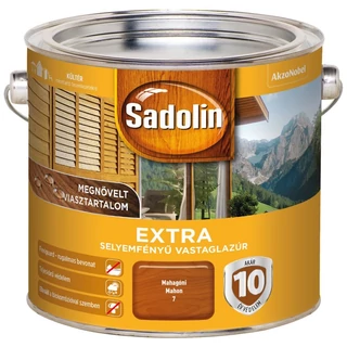 AKZO Sadolin Extra vastaglazúr mahagóni - 2.5L