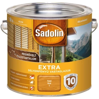 AKZO Sadolin Extra vastaglazúr fenyő - 2.5L