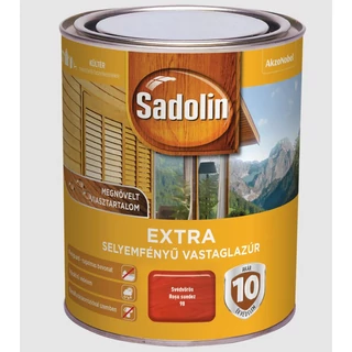 AKZO Sadolin Extra vastaglazúr svédvörös - 0.75L