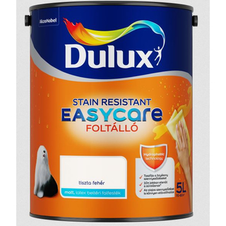 AKZO Dulux EasyCare foltálló falfesték tiszta fehér - 5 L