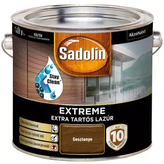AKZO Sadolin Extreme selyemfényű lazúr gesztenye - 2.5 L
