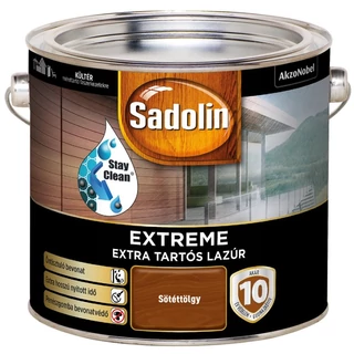 AKZO Sadolin Extreme selyemfényű lazúr sötéttölgy - 2.5 L