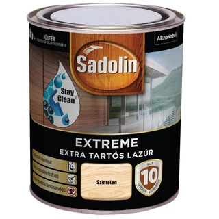 AKZO Sadolin Extreme selyemfényű lazúr színtelen - 0.7 L
