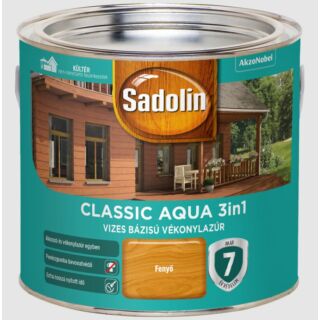 AKZO Sadolin Classic Aqua impregnálólazúr fenyő - 2.5 L