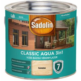 AKZO Sadolin Classic Aqua impregnálólazúr színtelen - 2.5 L