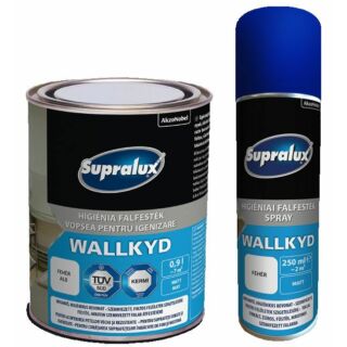AKZO Supralux Wallkyd higiéniai beltéri fehér mosható, páraáteresztő falfesték 2,5l