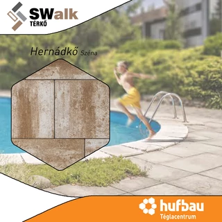 SW Hernádkő széna 6cm térkő