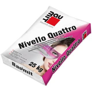 Baumit Nivello Quattro önterülő aljzatkiegyenlítő, 1-20mm 25kg