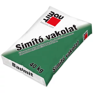 Baumit simító vakolat kézi, külső-belső - 40kg