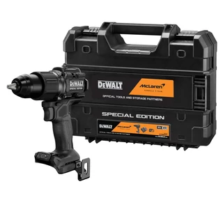 DEWALT DCD86MNKT-XJ ütvefúró-csavarozó szett - McLaren Edition, akku és töltő nélkül, TSTAK kofferben