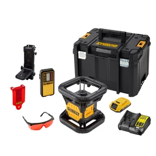 DEWALT DCE074D1R-QW akkumulátoros önbeálló forgólézer