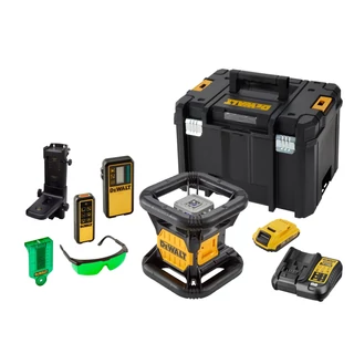 DEWALT DCE079D1G-QW akkumulátors önbeálló forgólézer