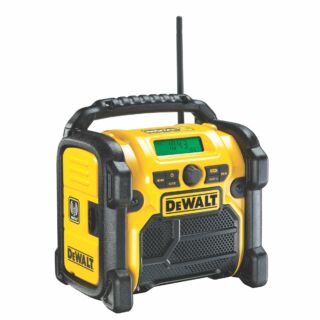 DEWALT DCR020-QW FM/AM Digitális rádió, hálózati és akkus - 12/18V