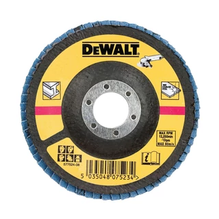 DEWALT DT3265-QZ Lamellás csiszolókorong Ø125mm x 22.2 x 36G mélyített
