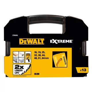 DEWALT DT90350-QZ univerzális körkivágó készlet, 16-64 mm-ig