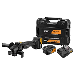 DEWALT DCG45MP2T-QW akkumulátoros sarokcsiszoló - McLaren Design.