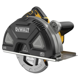 DEWALT DCS383N-XJ 184 mm-es fémvágó körfűrész, akku és töltő nélkül.