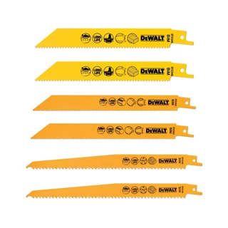 DEWALT DT2444-QZ kardfűrészlap készlet 6 db - os