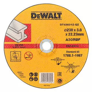 DEWALT DT42601Z-QZ vágótárcsa - 230 x 2.8 x 22.23 mm
