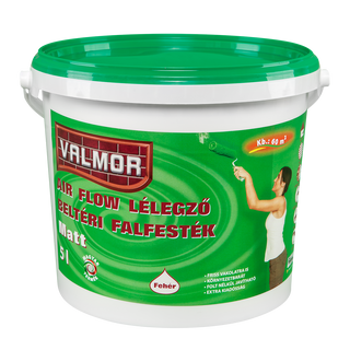 VALMOR - AIR FLOW - Beltéri falfesték fehér 5l