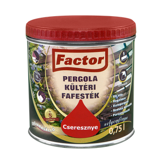 FACTOR Pergola Kültéri Fafesték wenge 0,75 l