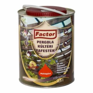 FACTOR Pergola Kültéri Fafesték mahagóni - 2.5 l