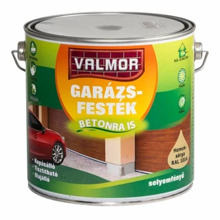 VALMOR Garázsfesték homoksárga Ral 1014 - 2.5 l
