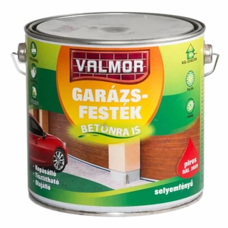 VALMOR Garázsfesték piros Ral 3020 - 2.5 l