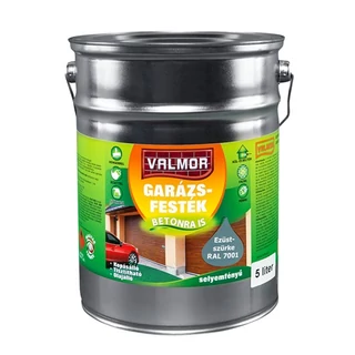VALMOR Garázsfesték ezüstszürke Ral 7001 - 2.5 l