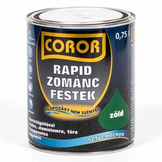 COROR Rapid Zománc zöld Ral 6001 - 0.75 l