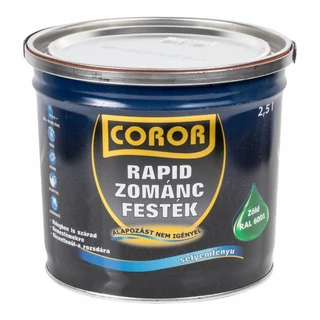 COROR Rapid Zománc zöld Ral 6001 - 2.5 l