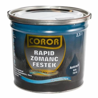 COROR Rapid Zománc antracit Ral - 2.5l