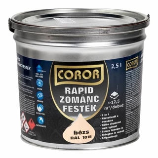 COROR Rapid Zománc bézs Ral - 2.5 l