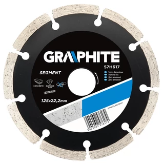 Graphite gyémántvágó - 125 mm szegmens