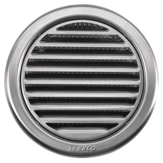 HACO kerek rozsdamentes acél szellőzőrács - NVM 110