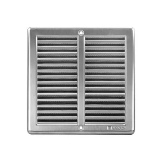 HACO hálós rozsdamentes acél szellőzőrács  - NVM 200 x 200