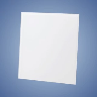 HACO cserélhető takarópanel axiális ventilátorhoz - műanyag, fehér Panel AV PLEXI B