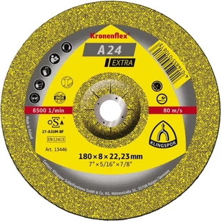 Csiszolókorong 115x6,0x22,2mm acél tisztító A24 Extra Klingspor (188465)