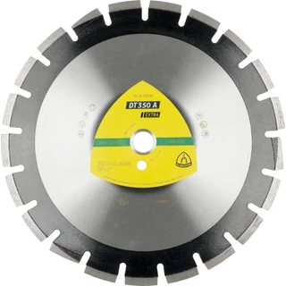 Gyémánt vágókorong 350x25,4mm aszfalthoz szegmentált DT350A Klingspor (337730)