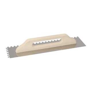 Glettvas 130x480mm E10 inox svájci glettelő fanyelű Eco Line Kubala (KUB2622)
