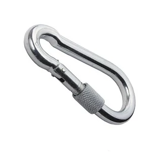 Karabiner  8x80mm tűzoltó karabíner csavarrögzítésű DIN5299-D