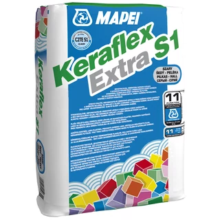 MAPEI Keraflex EXTRA S1 szürke flex ragasztó - 25kg