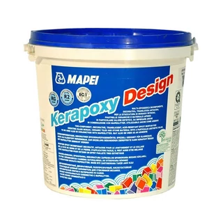 MAPEI Kerapoxy Design ragasztó/fugázó 710 Jégfehér 3kg
