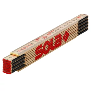 SOLA H 2/10 fa mérővessző - 2 m