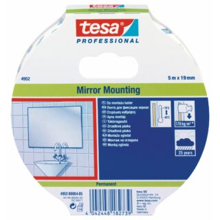 TESA Kétoldali ragasztó szalag 19mmx5fm tükörragasztó (04952-00004-05)