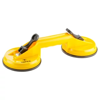 Üvegemelő vákumos 118mmx2 max  80kg. műanyagházas Topex (14A780)